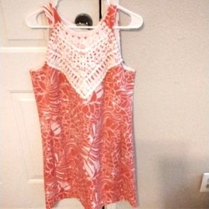 NWOT Pappagallo Embroidered Top Fully Lined Midi Dress